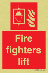 Fire fighters lift